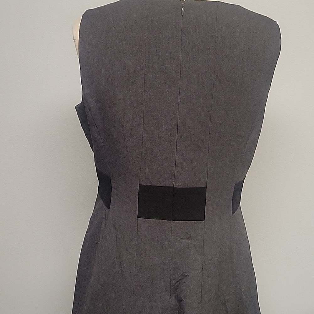 Calvin Klein Gray and Black Dress - Picture 2 of 3